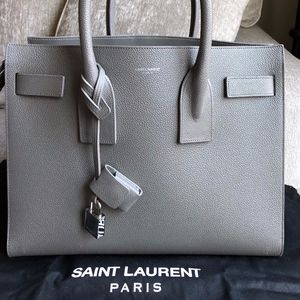 Authentic Saint Laurent Sac De Jour Handbag